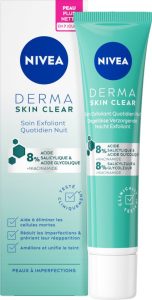 Nivea Derma Nachtexfoliant met salicylzuur – 40 ml