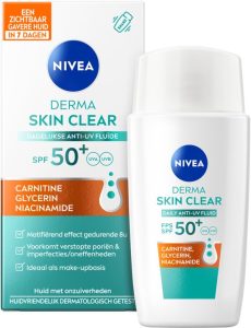 Nivea Derma Skin Clear Matterend Fluïde SPF50 - 40 ml