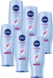 Nivea Diamond Gloss Conditioner met rozenolie - 6 x 200 ml