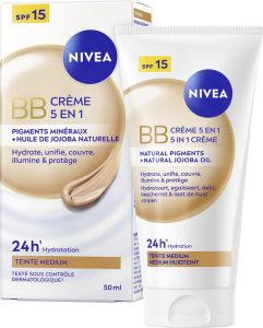 NIVEA Essentials 5-in-1 BB Dagcrème Medium SPF 15 - 50 ml