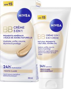 Nivea Essentials 5in1 BB Dagcrème - Licht SPF 15, 50 ml