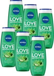 Nivea Love Adventure Douchegel met aloë vera - 6 x 250 ml