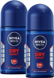 Nivea Men Dry Impact Anti-transpirant Deoroller 2 x 50 ml