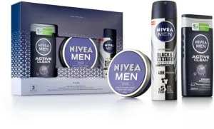 Nivea Men Pure set - Deo, douchegel & crème (3-delig)