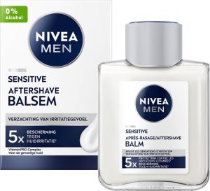Nivea Men Sensitive Aftershavebalsem - Alcoholvrij 100 ml