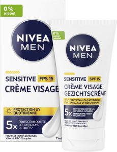 Nivea Men Sensitive Hydraterende Gezichtscrème SPF15 75 ml