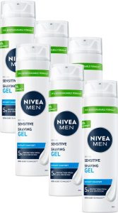 Nivea Men Sensitive Scheergel – Kamille – 6×200 ml