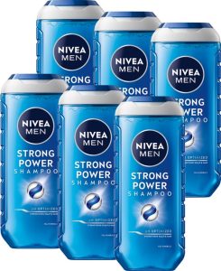 Nivea Men Strong Power Haarshampoo - 6 x 250 ml