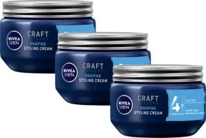 Nivea Men Styling Cream Haargel – 3×150 ml