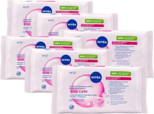 Nivea Micellair Reinigingsdoekjes - Bio Rozenwater (6x25)