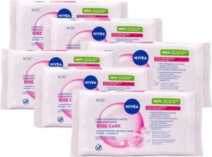 Nivea Micellair Reinigingsdoekjes – Bio Rozenwater (6×25)