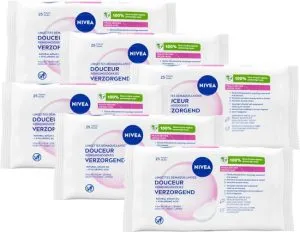 Nivea Reinigingsdoekjes Amandelolie voor Droge Huid 6×25