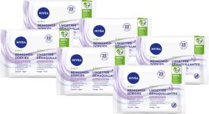 Nivea Sensitive Gezichtsdoekjes - 6 x 25 stuks
