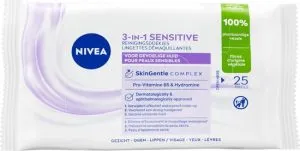 Nivea Sensitive Reinigingsdoekjes – 25 stuks