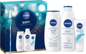 Nivea Soft Moments Bodylotion & Douchegel - 2-delige set