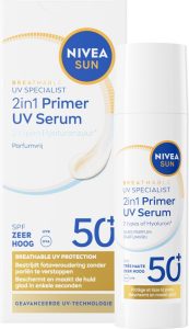 Nivea Sun Face 2-in-1 Primer SPF 50+ Hyaluron - 30 ml
