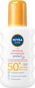 Nivea Sun Sensitive Zonnespray SPF 50+ - Parfumvrij 200 ml