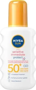 Nivea Sun Sensitive Zonnespray SPF 50+ – Parfumvrij 200 ml