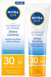 Nivea Sun Shine Control Matterend Gezicht - SPF 30, 50 ml