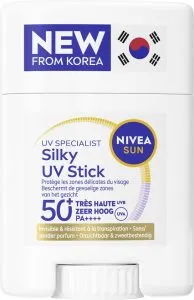 Nivea Sun Zijdezachte Gezicht Zonnestick SPF 50+
