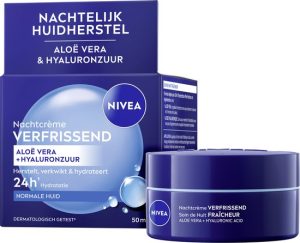 Nivea Verfrissende Nachtcrème – Normale/gemengde, 50 ml