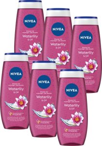 Nivea Waterlily & Oil Douchegel met Vit C&E - 6x250ml