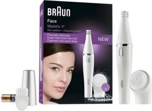 Braun Face SE810 Epilator – Gezichtsreinigingsborstel