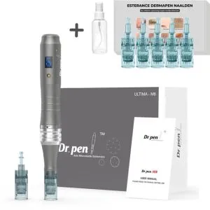 Dr. Pen Ultima M8 Draadloze Dermapen – 5×16-pin & 50 ml
