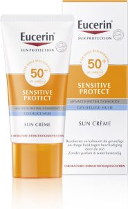 Eucerin Sun Sensitive Protect Gezichtscrème SPF 50+ - 50 ml