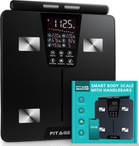 Fitage Digitale handvatweegschaal - 17 lichaamsmetingen