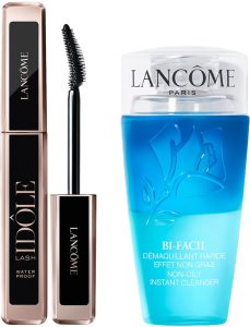 Lancôme Lash Idôle Waterproof Mascara zwart en Bi-Facil 75 ml