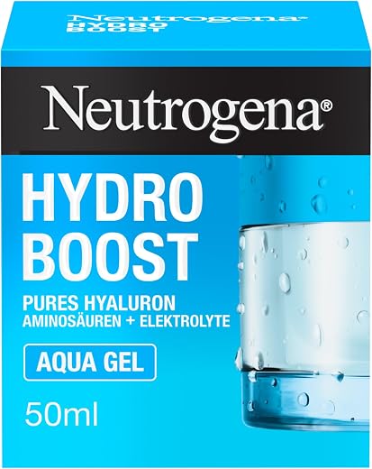 Neutrogena Hydro Boost Aqua Gel, vochtinbrengende gel, vochtinbrengende crème, normale en gemengde huid, olievrij, 50 ml