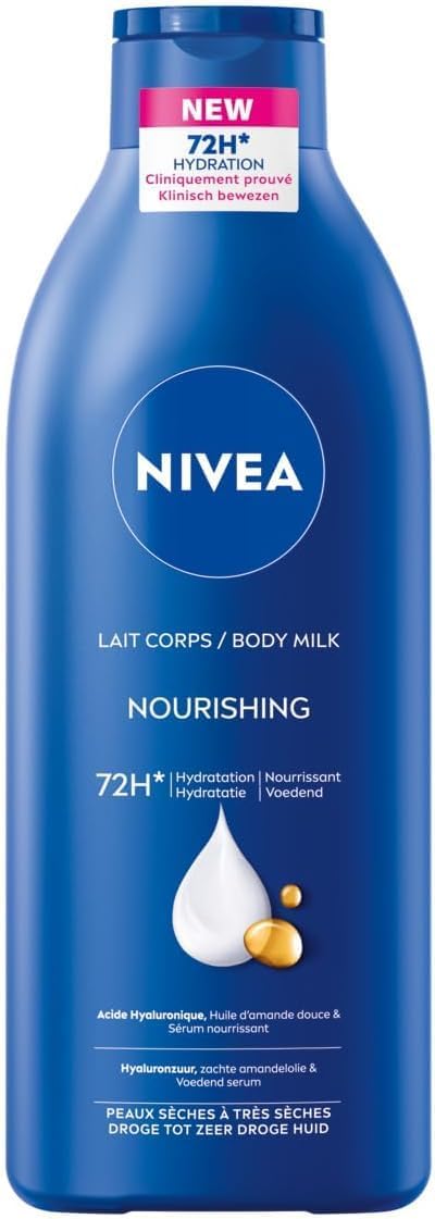 Nivea Body Milk met hyaluronzuur 72 uur - 400 ml