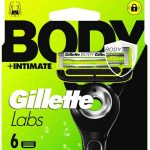 Gillette Labs Body & Intimate Scheermesjes - 6 stuks
