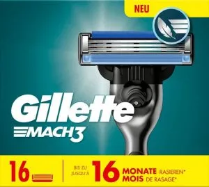 Gillette Mach3 Scheermesjes – 16 stuks