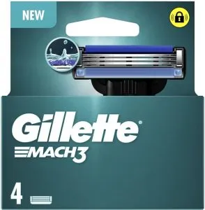 Gillette Mach3 scheermesjes – 4 stuks