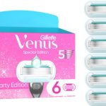 Gillette Venus Deluxe Party Edition navulmesjes - 6 stuks