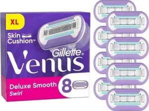 Gillette Venus Extra Smooth Swirl – 8 navulmesjes