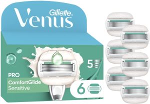 Gillette Venus Pro ComfortGlide Sensitive Navulmesjes – 6 - View 1