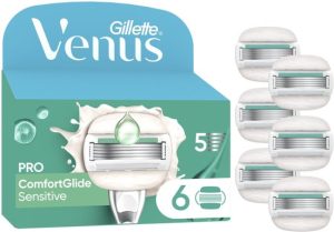 Gillette Venus Pro ComfortGlide Sensitive Navulmesjes - 6