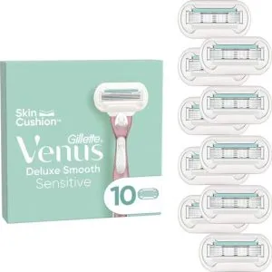 Gillette Venus Smooth Sensitive Scheermesjes - 10 stuks