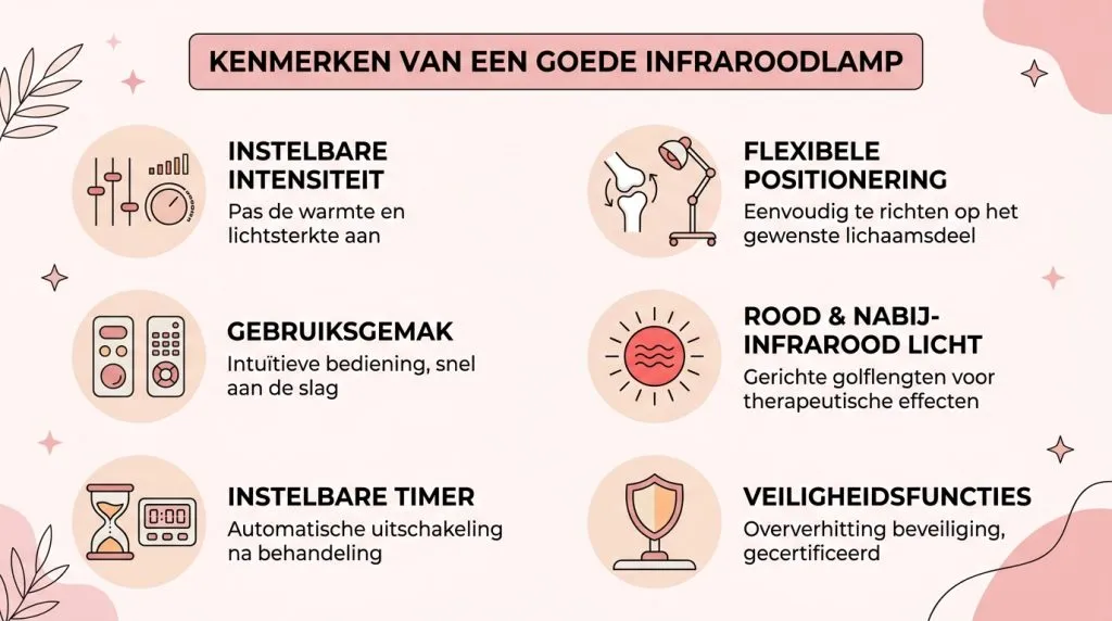 Kenmerken van een goede infraroodlamp met focus op Liroma