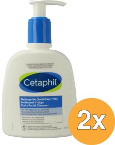 Cetaphil Dagelijkse Gezichtsreiniger – 2×237 ml