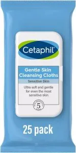 Cetaphil Zachte Reinigingsdoekjes – Gevoelige huid, 25 st