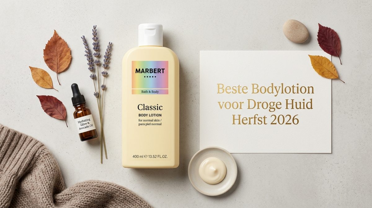 Beste bodylotion voor droge huid - herfst 2026 selectie
