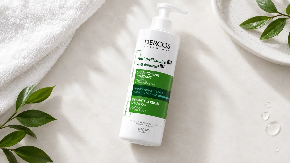 Beste Anti-Roos Shampoo: Vichy Dercos Anti-Roos Shampoo – Normaal tot Vet – 200  en Vichy Dercos DS Anti-roos Shampoo – Droog