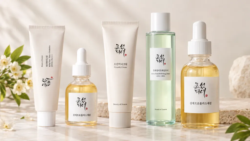 Beauty of Joseon Relief Sun Rijst & Probiotica SPF50+ - en Beauty of Joseon Glow Serum – Propolis & Niacinamide 30 en Beauty 