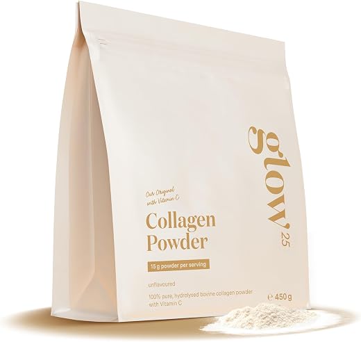 Glow25® Collageen Origineel [450g] | collageenpoeder | met vitamine C