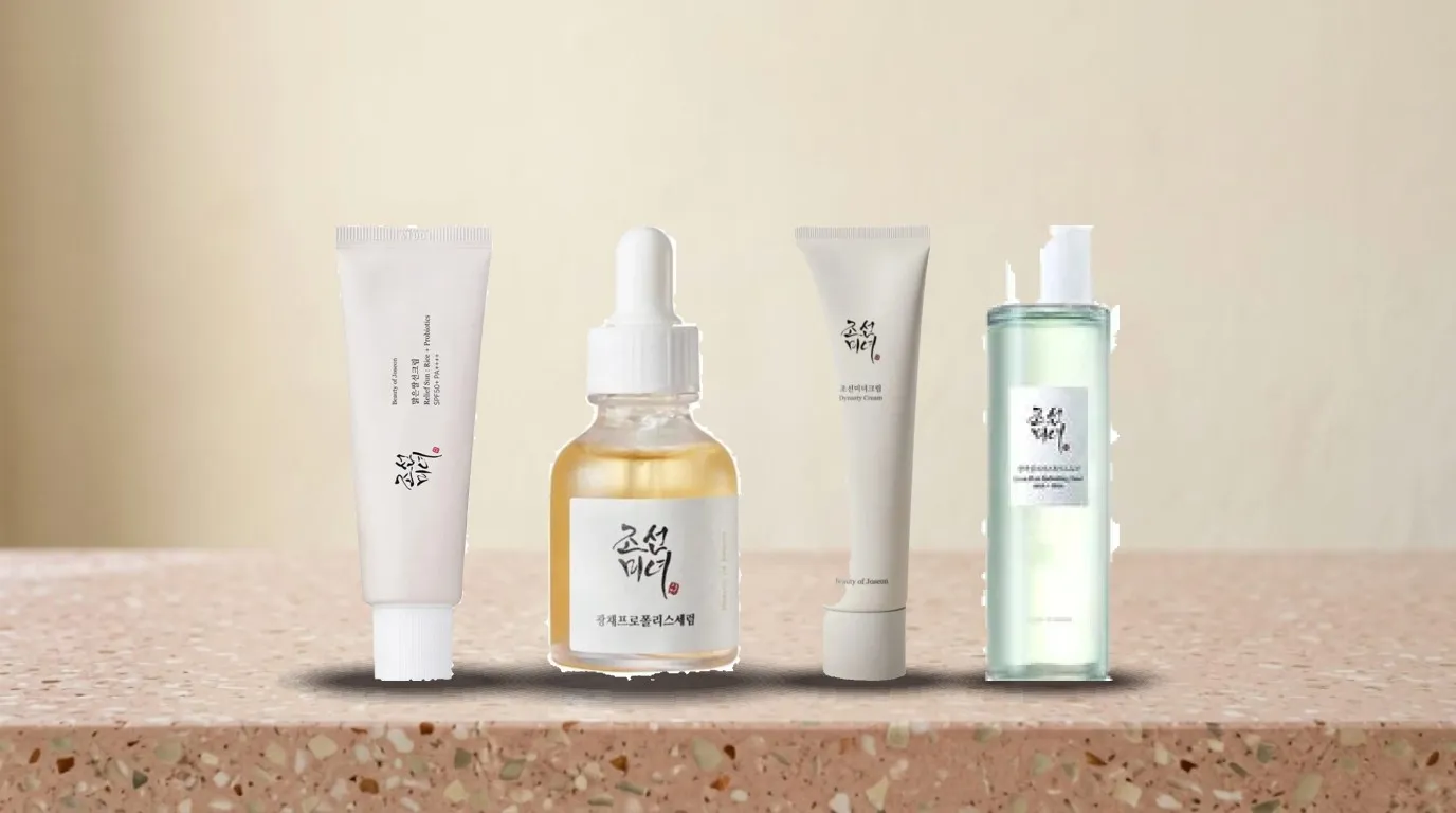 Beauty of Joseon Relief Sun Rijst & Probiotica SPF50+ - en Beauty of Joseon Glow Serum – Propolis & Niacinamide 30 en Beauty